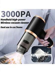 This Car Vacuum Cleaner Gift Set Includes One 3000PA Vacuum Cleaner And 7 Accessories. This Powerful Cordless Vacuum Cleaner Is Suitable For Car And Home, Featuring Strong Suction, Protection Function, Powerful Battery And High Suction - Multicolor - View 7