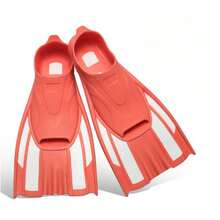 Silicone One-Piece Molded Swimming Fins, Soft Skin-Friendly Lightweight Frog Shoes, Streamlined Design For Easier Swimming Training - Multicolor - View 12
