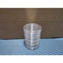 Commemorative Coin Protective Case, Coin Box, Transparent Plastic Coin Storage Box, Coin Collection Box, Coin Storage Box, Protective Case Container - Blue and White - View 10