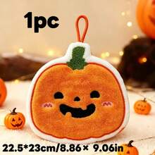 3/5 Buah Handuk Tangan Berbentuk Halloween, Handuk Gantung Bulu Karang Berdaya Serap Tinggi, Cocok untuk Kamar Mandi dan Dapur - MultiWarna - View 3