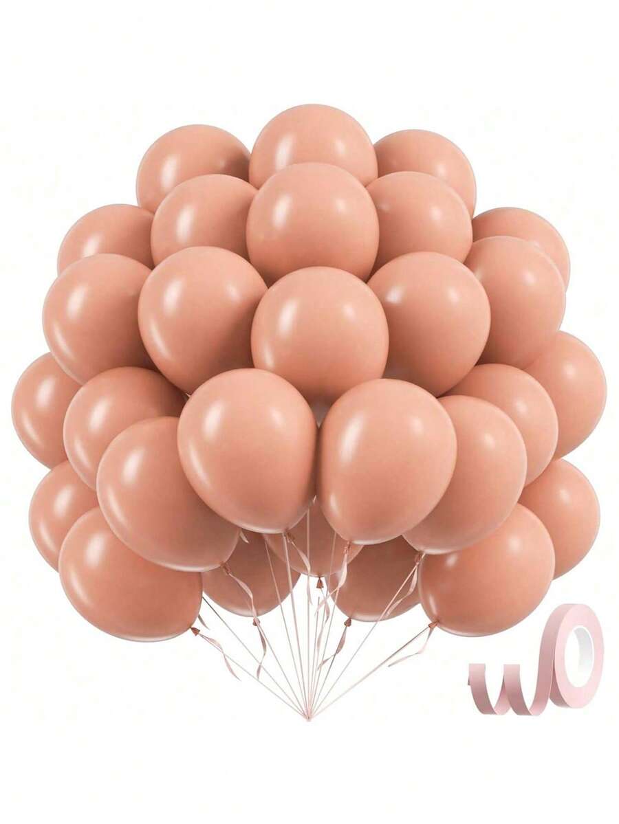 10/20/30/40/50pcs Light Pink & Grey Rose Latex Balloons 18/12/10/5 Inch Thickened Bohemian Style Wedding Party Balloons Gender Reveal Birthday Party Decorations