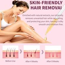 100% Natural Cyperus Oil Reduces Unwanted Hair Refines Pores Evens Skin Tone Moisturizing Body Oil 60ml - Body Oil - View 8