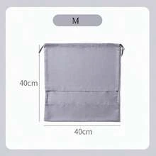 1pc Handbag Dust Bag With Transparent Window, For Bag Storage, Dust-Proof And Moisture-Proof; 3 Different Sizes Mixed Pack, Suitable For Closet Bag Storage, Drawstring Dust Cover, Also Can Be Used As Shoe Storage Bag, Travel Storage Bag And Protective Bag - Multicolor - View 7