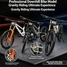 1 buah Model Sepeda Paduan Baru Simulasi Sepeda Gunung Sepeda Downhill Sepeda Jalan Raya Ornamen Mainan Hadiah, Suvenir Pesta, Hadiah Ulang Tahun, Hadiah Kecil Paskah - Putih-43 - View 5