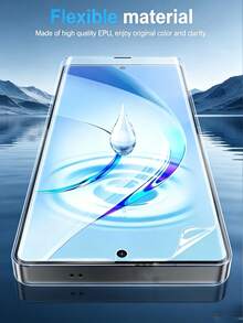 4pcs High Definition Flexible Hydrogel Full Coverage Screen Protector, Compatible With Google Pixel 6/7/8/9/10 Pro/Edge 70/60/50 Fusion, Self-Healing Scratches, Easy Installation, Explosion-Proof & Scratch-Resistant, Supports Fingerprint Recognition (Soft Film, Not Glass) - 4Pcs - View 4