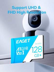 EAGET High Speed A1 U3 V30 TF Memory Card Multi Capacity For Camera Drone Dash Cam - View 2