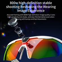 LOKMAT W640 Smart Glasses With Built-In ChatGPT, 8MP Camera, Supports 26 Language AI Translation, Assistant And Voice Control, WiFi 4.0, Bluetooth 5.4, Smart Glasses - View 3