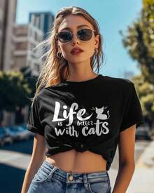 Women T-Shirts - 白色 - 查看 6