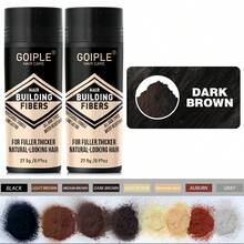Goiple Hair Fiber Multi-Pack (2 X 27.5g) - Instantly Covers Thin Hair And Hairline, Creates Natural Look, Unisex Hair Fiber - Multicolor - View 14