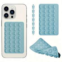 1pc Silicone Suction Cup Car Phone Holder - Hands-Free, Strong Grip, Suitable For Selfie And Video - Gift - Multiple Styles - View 9