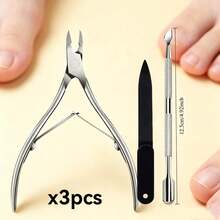 1pc Nail Care Trimming Set, Ultra Sharp Cuticle Scissors, Labor-Saving Nail & Toe Clipper, Manicure & Pedicure - Multicolor - View 13