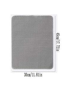 1 pieza Alfombra de arena para gatos de doble capa de EVA, antideslizante, fácil de limpiar, resistente a arañazos, lavable, cómoda, evita que se disperse y salpique la arena - Gris - Ver 18