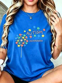 Women T-Shirts - Blue - View 1