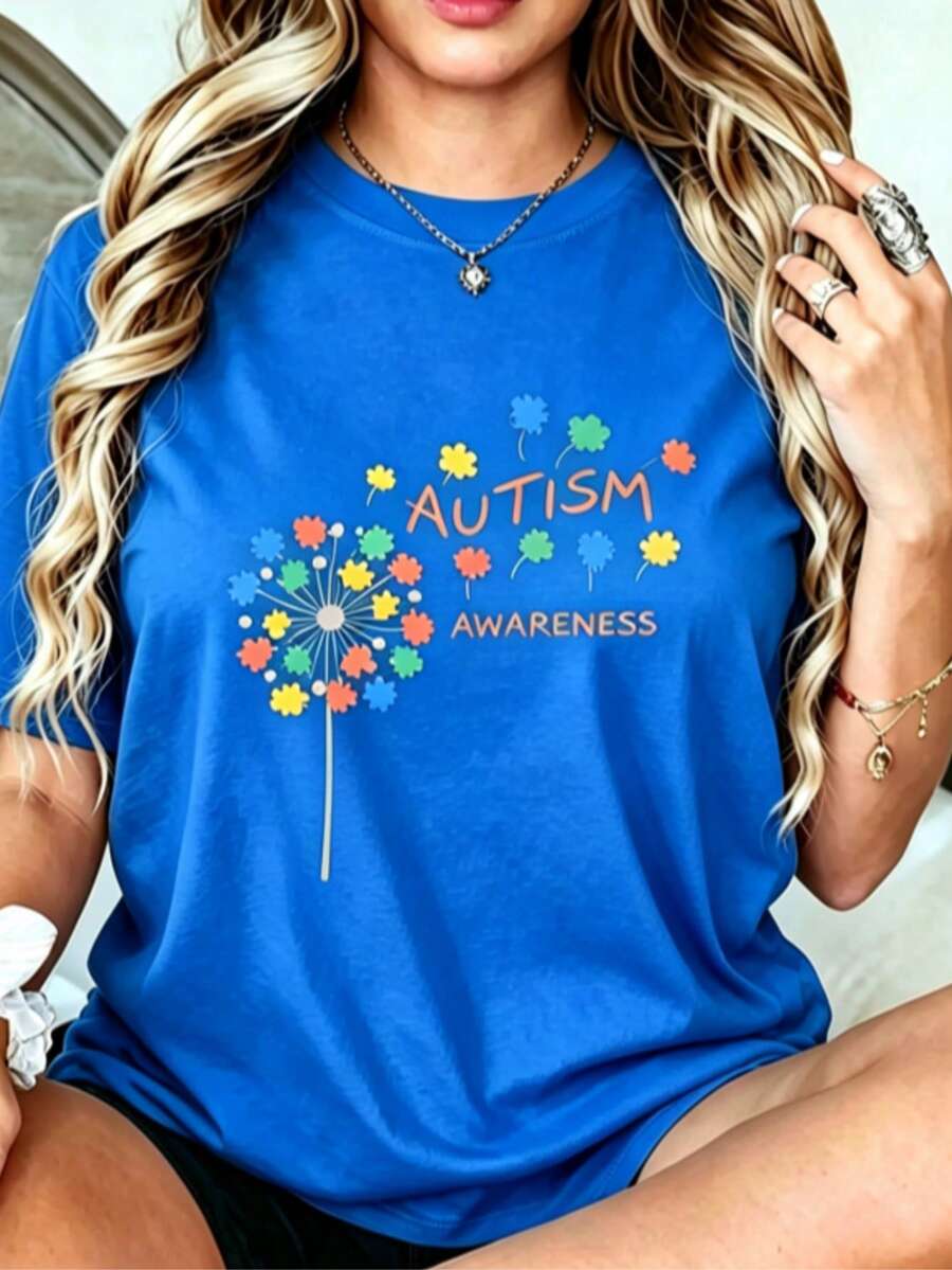 Women T-Shirts - Blue - View 1