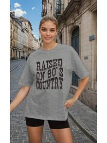 Women T-Shirts - Gray - View 5