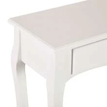 HOMCOM Bench Table - White - View 8