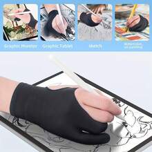 Portable Universal Stylus Set With 1pc Anti Misoperation Gloves, Compatible With IPad/Compatible With Samsung/Other Android Smart Tablets, Tilt Pressure Sensing, Anti Misoperation, High-Sensitivity Stylus, Suitable For Mobile Phones/Tablets, Drawing Accessories - Multicolor - View 9
