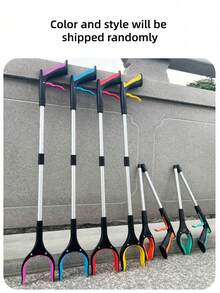 Portable Trash Collection Clip, Extendable Reach Trash Bin Clamp, Suitable For Home, Store, Outdoor Use, Hygienic Clip-Style Trash Collection Tool, No Need To Bend Over - A - View 8