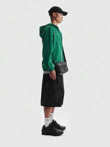 Nike Men's AS M NK CLUB OS CARGO SHORT Sports Woven Shorts IF8543-010 - Black - View 4
