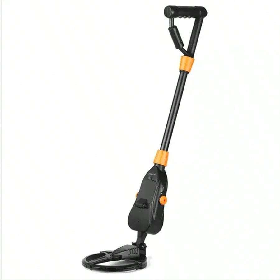 7.4 Inch Waterproof Metal Detector, Gold Detector, Lightweight Search Coil (24 Inch - 35 Inch) Adjustable Metal Detector - Black - View 1
