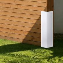 SanBouSi Wall Corner Protector Outdoor Corner Guard 2PCS Corner Protector Aluminum Exterior - 2PCS - View 1
