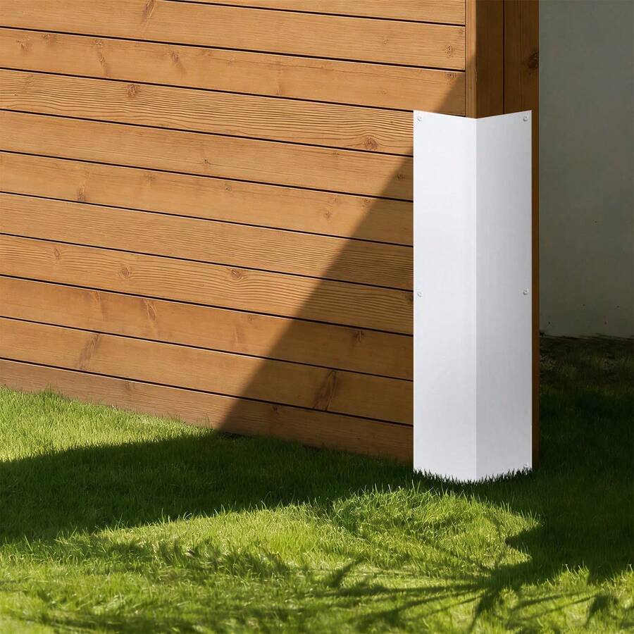 SanBouSi Wall Corner Protector Outdoor Corner Guard 2PCS Corner Protector Aluminum Exterior - 2PCS - View 1