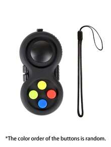 Mini Fingertip Massage Pad Sensory Keychain, Fingertip Controller, Game Joystick Stress Relief, Anxiety And Stress Relief, Car Keychain, Bag Charm, Gift - Multicolor - View 15