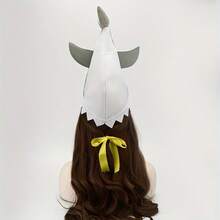 1pc Halloween Shark Costume Hat, Adult Party Hat, Suitable For Birthday Party, Thanksgiving, Christmas, Costume Party - View 5
