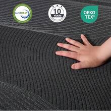 Queen Size Mattress, 10 Inch Gel Memory Foam, Cooling & Back Pain Relief, Fiberglass Free, CertiPUR-US Certified, Foam Made In USA, Medium OAT1 - 6 Inch - View 10