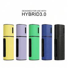 1PC Colorful Leather Protective Case Cover Compatible With Heated Device, Portable Sleeve Holder, Stylish Anti-Scratch Accessory - Multiple Colors - View 3