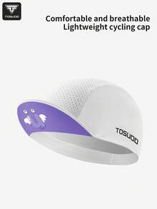 TOSUOD Women's Cycling Sun Protection Cap, Lightweight Breathable Helmet Liner Sunshade Headwear, High Elasticity Sweat-Absorbing Snug Fit Head Accessory, Spring/Summer Mountain Bike Road Bike Outdoor Commute Lightweight Cycling Sun Protection Accessory - Multicolor - View 1