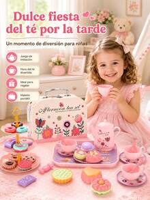 Kids Tea Sets - Pink - View 2