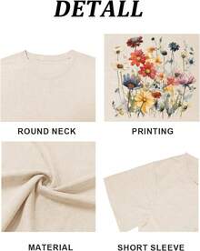 Women T-Shirts - 淺米色 - 查看 5
