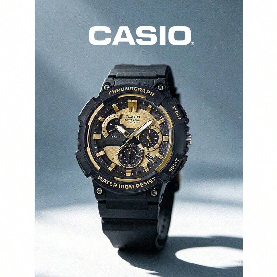 Casio Sports Daily Essential: Jam Tangan Digital Unisex Resin Hitam dengan Alarm, Stopwatch, Penghitung Waktu Mundur, dan Lampu Latar MCW-200H-9A - Hitam - View 1
