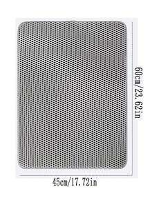 1 pieza Alfombra de arena para gatos de doble capa de EVA, antideslizante, fácil de limpiar, resistente a arañazos, lavable, cómoda, evita que se disperse y salpique la arena - Gris - Ver 16