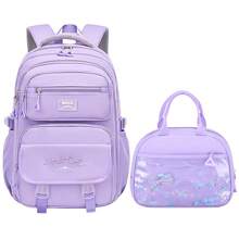 2pcs/Set Girls Casual Backpack With Handbag, 2026 Back To School Backpack, Multi-Functional Large Capacity School Bag, Teen Outdoor Travel Bag - 2-piece Set - View 7