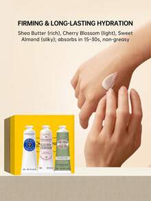 L'Occitane Set Hadiah Krim Tangan 3pcs (Shea Butter, Cherry Blossom, Almond) 10ml*3 - kecil 10ml*3 - View 6