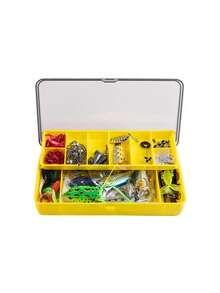 GOTURE 1 Set Multi-Functional Fishing Kit, Includes Hard Baits + Soft Baits + Accessories, Suitable For Freshwater/Saltwater, Ideal For Bass And Trout Fishing, Holiday Gift - Multicolor - View 3