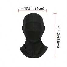 1 buah Masker Wajah Pelindung Matahari Bahan Sutra Es untuk Aktivitas Luar Ruangan, Menutupi Seluruh Wajah, Bernapas, Tidak Berkeringat, Ringan, Cepat Kering, Perlindungan UV untuk Musim Panas, Unisex untuk Bersepeda/Mendaki/Memancing/Trekking - MultiWarna - View 8