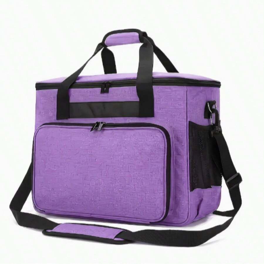 Large Capacity Portable Handheld Sewing Machine Tool Storage Bag, Multi-Functional Needle And Thread Storage Bag, Outdoor Small Sewing Machine Storage Bag.