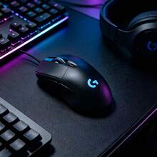 Logitech G703 HERO Wireless Gaming Mouse, Ergonomic RGB Computer Mouse, Equipped With HERO Sensor, Adjustable Weight System, Advanced Button Technology And Long-Lasting Battery, Suitable For PC Gaming, Esports And Office Use. - View 2