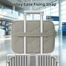 DANYCASE 11-13 吋平板電腦保護內襯攜行包，相容 iPad 第 10 代、第 11 代、10.9 Pro、11、12.9、第 7 代、第 8 代、第 9 代、10.2 - 灰色 - 查看 4
