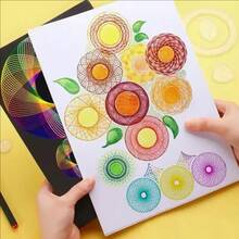 22pcs Geometric Ruler Set, Drawing Tools, Art Supplies, Learning Drawing Toys, School Rulers, Back To School, School Supplies - Ruler - View 3