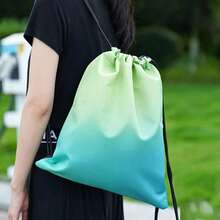 BAILEE Casual And Stylish Shoulder Bag With Gradient Colors, Drawstring Closure, Perfect For Travel, Fitness, And Sports Activities. Ideal As A Gift. - Multicolor - View 4