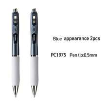 2 Buah Pulpen Tekan. Bodi logam tersedia dalam berbagai warna. Pegangan karet yang lembut. Ujung ganda pulpen mengeluarkan tinta dengan lancar. Desain pusat gravitasi rendah cocok untuk keperluan kantor, pelajar, atau menulis sehari-hari. - Beraneka warna - View 13
