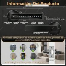 Smart Door Lock - Black - View 8