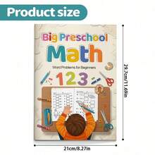 Children's Space-Themed Math Activity Book – One Mini Task Per Page To Help Kids Build Focus While Practicing Counting And Number Sense, Quantity Matching And Comparison, Make-10 Addition, Subtraction Within 5, Tens And Ones Place Value Blocks, - Math Practice - View 7