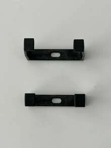 2pcs Power Socket Brackets, Wall-Mountable (No Screws Included), Hide Power Sockets Completely, Suitable For Home Office Cable Management System, Space-Saving Storage And Fixing Device, Minimalist Design Blends Into Various Office Furniture, Effectively Manage Power Cords, Prevent Tangling - A - View 12