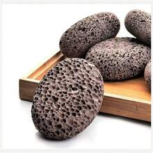 5/3/2/1 Peça Pedra-Pomes Oval para os Pés, Rocha Vulcânica Natural Pura, Esfoliação da Sola e do Calcanhar, Cuidados com os Pés, Remove Pele Morta, Suprimentos de Banho e Esfoliação dos Pés (Natural Pura com Leve Diferença de Cor) - Vários estilos - Visão 11