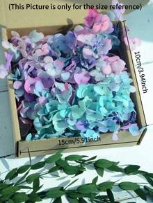 1 Box Baby Pink Artificial Faux Hydrangeas, DIY Craft Floral Supplies For Candles, Wedding & Christmas Decor - Baby Pink - View 5